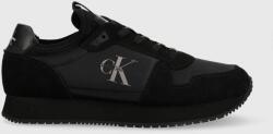 Calvin Klein Jeans sportcipő Runner Sock Laceup fekete - fekete Férfi 41