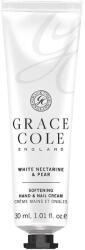 Grace Cole Cremă pentru mâini și unghii - White Necatrine & Pear, 30 ml