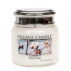 Village Candle Lumânare parfumată - Pure Linen Timp de ardere: 25 de ore