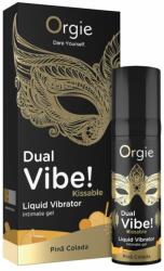 Orgie Gel Dual Vibe! - Kissable - Pina Colada - 15ml