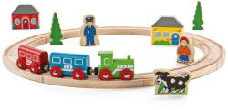 Bigjigs Toys Primul meu tren - set (BJT010) - educlass Trenulet