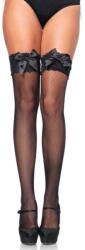 Leg Avenue Ciorapi Sexy Tip Plasa Cu Dantela, Negru, Marime Universala - pasiune - 42,19 RON