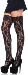 Leg Avenue 729762 LACE THI HI W/LACE TOP marime universala BLK