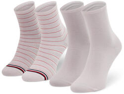 Tommy Hilfiger 2 pár hosszú szárú női zokni 100002817 Rózsaszín (100002817)
