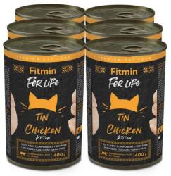 Fitmin FFL cat tin kitten chicken 6x 400 g