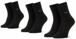 Tom Tailor 3 pár hosszú szárú gyerek zokni 9203 Fekete (9203)