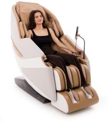UNIZDRAV RelaxPro 3D MASSAGER elektromos masszázsfotel, fehér-barna