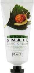 Jigott Cremă de mâini cu extract de mucus de melc - Jigott Real Moisture Snail Hand Cream 100 ml