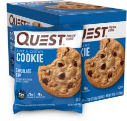 Quest Nutrition Protein Cookie, Biscuite Proteic, Cu Aroma De Bucati De Ciocolata, 59g