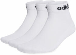 adidas Rövid unisex zoknik Linear Ankle Socks Cushioned Socks 3 Pairs HT3457 Fehér (Linear Ankle Socks Cushioned Socks 3 Pairs HT3457)