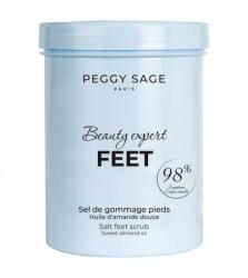 Peggy Sage Solny peeling do stóp z olejkiem ze słodkich migdałów - Peggy Sage Beauty Expert Salt Feet Scrub 400 g