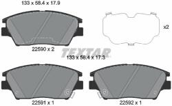 TEXTAR set placute frana, frana disc TEXTAR Q+ 2259001 (2259001)
