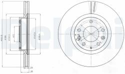 DELPHI Disc frana DELPHI BG4316 (BG4316)