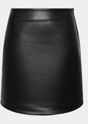 Gina Tricot Műbőr szoknya 20151 Fekete Regular Fit (20151)