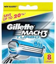Gillette Casete de rezervă pentru aparatul de ras, 8 buc. - Gillette Mach3 Turbo 8 buc