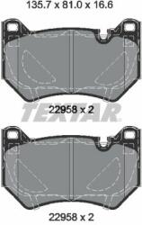 TEXTAR set placute frana, frana disc TEXTAR Q+ 2295801 (2295801)