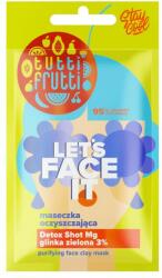 Farmona Natural Cosmetics Laboratory Mască facială de curățare cu argilă verde - Farmona Tutti Frutti Let`s Face It Purifying Face Clay Mask 7 g
