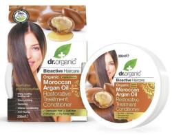 Dr. Organic Balsam regenerant cu ulei de argan marocan pentru păr - Dr. Organic Bioactive Haircare Moroccan Argan Oil Restorative Treatment Conditioner 200 ml