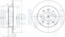 DELPHI Disc frana DELPHI BG4017