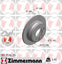 ZIMMERMANN Disc frana ZIMMERMANN COAT Z 285.3514. 20 (285.3514.20)