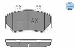 MEYLE set placute frana, frana disc MEYLE -ORIGINAL: True to OE. 025 212 3316 (025 212 3316)