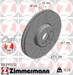 ZIMMERMANN Disc frana ZIMMERMANN SPORT Z 150.2955. 52 (150.2955.52)