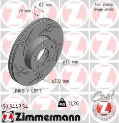 ZIMMERMANN Disc frana ZIMMERMANN BLACK Z 150.3447. 54 (150.3447.54)
