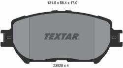TEXTAR set placute frana, frana disc TEXTAR 2392801 (2392801)