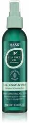 HASK Tea Tree Oil & Rosemary spray care nu necesita clatire pentru un scalp uscat, atenueaza senzatia de mancarime 175 ml