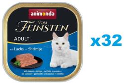 Animonda vom Feinsten Adult somon si creveti 32x100 g hrana pisici