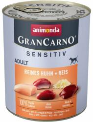 Animonda GranCarno Sensitiv Pure Chicken&Rice 800 g caini sensibili, pui cu orez