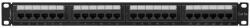 Lanberg Patch Panel Lanberg 19 inch 24 porturi Black (PPUA-1024-B)