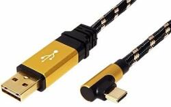 Roline GOLD USB 2.0, USB A(M) to USB C(M) - 0, 8m (11.02.9060)