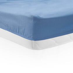 Heinner Cearceaf de pat cu elastic, dimensiune 90x200 cm , potrivit pentru saltele cu inaltime maxima de 30 cm . Material 100% Bumbac , densitate 144TC, elastic la colturi (HR-SHEET90-BLU) - etoc
