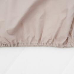 HEINNER Cearceaf de pat cu elastic, dimensiune 180x200 cm , potrivit pentru saltele cu inaltime maxima de 30 cm . Material 100% Bumbac , densitate 144TC, elastic la colturi (HR-SHEET180-CRM)