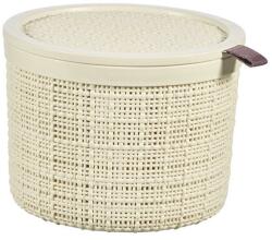 Keter Jute doboz kerek 2L bézs (273340)