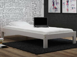 Komforttéka Liliana fenyő ágykeret fehér 90' + ajándék ágyrács