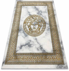 Glamour EMERALD szőnyeg 1011 glamour, medúza görög krém / arany 140x190 cm (AF444)