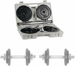 inSPORTline Súlyzó szett - 2x10 kg - Öntöttvas (565)