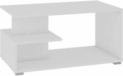 Artool Dohányzóasztal, laminált lap, fehér, 90x51x45 cm (MCTART-163720-AK)