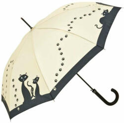 von Lilienfeld Fekete macskák - UV szűrős - automata hosszúnyelű esernyő / naper (ZB-esernyo-5685A)