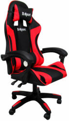 R-Sport Gamer szék, forgószék masszázs funkcióval, fekete-piros (K3-GAMER-CHAIR-BLACK-RED) - pepita