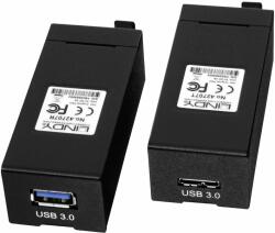 Lindy USB 3.0 Extender Optikai kábelen LC 200m (42707)