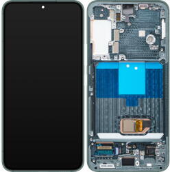 Samsung Piese si componente Display - Touchscreen Samsung Galaxy S22 5G S901, Cu Rama, Verde, Service Pack GH82-27520C (GH82-27521C) - pcone