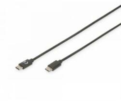 ASSMANN Cablu USB-C Digitus AK-300138-010-S Negru 1 m