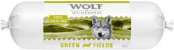 Wolf of Wilderness 6x400g Wolf of Wilderness Adult Wurst nedves kutyaeledel (kolbász)- Green Fields - bárány