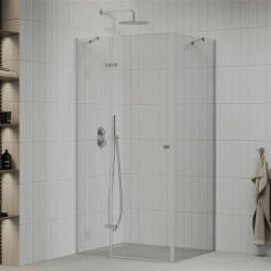 Mexen Roma 90x100 aszimmetrikus szögletes nyílóajtós zuhanykabin (854-090-100-01-00)