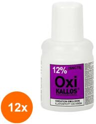 Kallos Set 12 x 60 ml Emulsie Oxidanta Crema Kallos 12 %