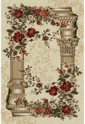 Delta Carpet Covor Dreptunghiular, 80 x 200 cm, Crem, Model Coloane Lotos 532 (LOTUS-532-100-082) Covor