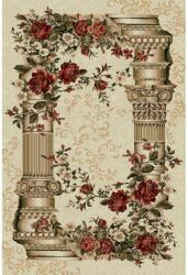 Delta Carpet Covor Dreptunghiular, 160 x 230 cm, Crem, Model Coloane Lotos 532 (532-100-1623) Covor